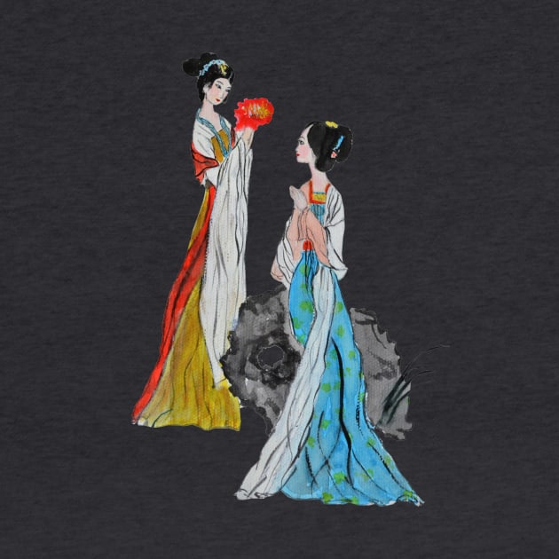 Ancient Chinese ladies by colorandcolor